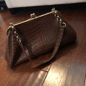 👜🌸💜 Liz Claiborne retro look purse 👜🌸💜